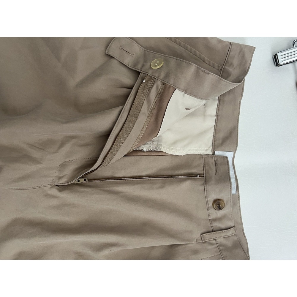 Westbound Vintage Solid Tan High Rise Mom Shorts Size 10 Neutral Preppy Vacation - Picture 5 of 9